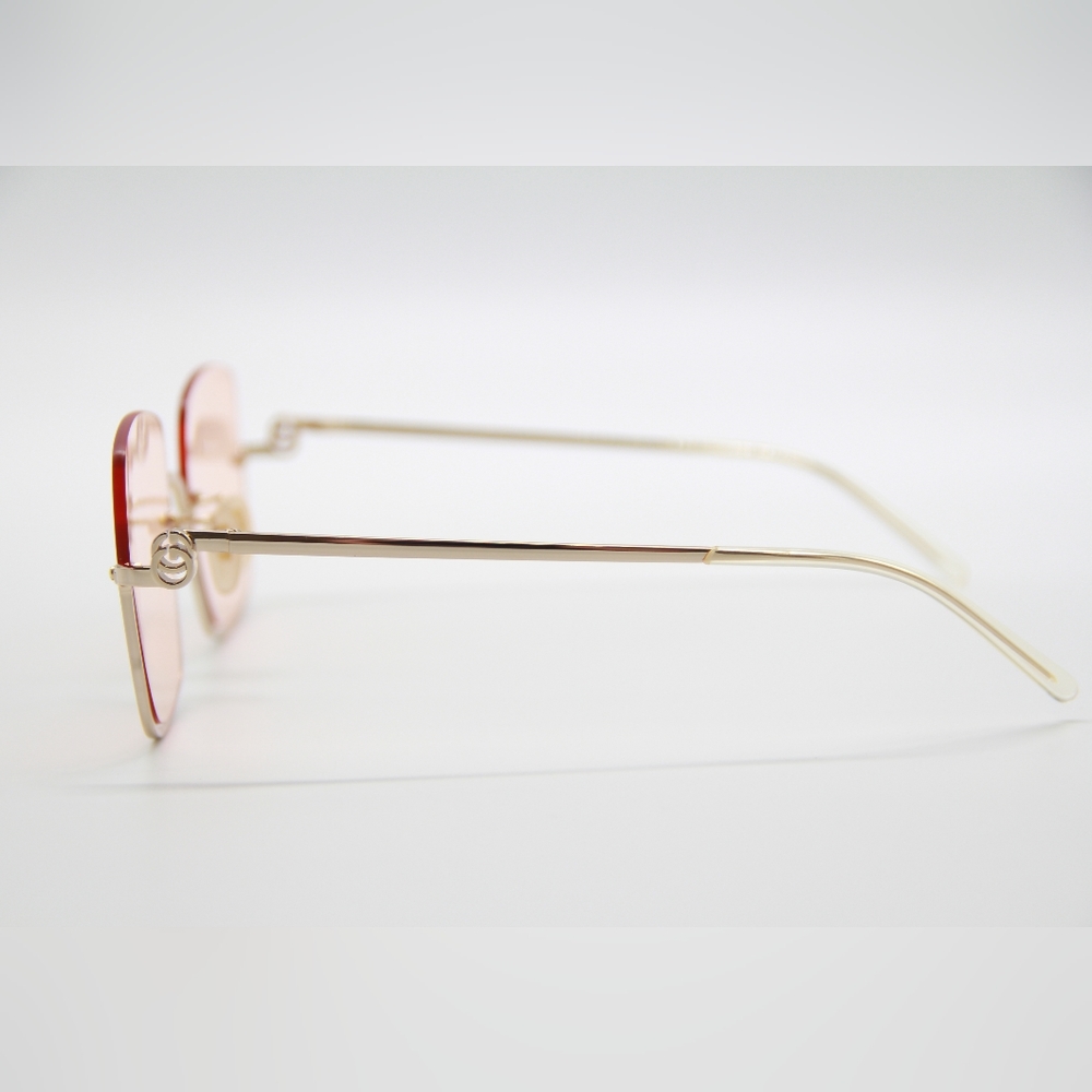 NEW GUCCI SUNGLASSES GG1279S 005 WOMEN PINK EYEWEAR - Picture 6 of 12